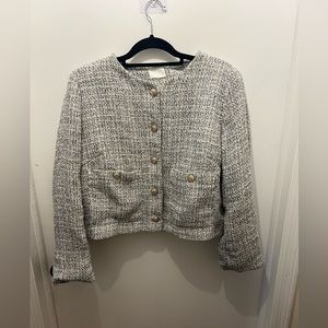 H&M BOUCLE JACKET